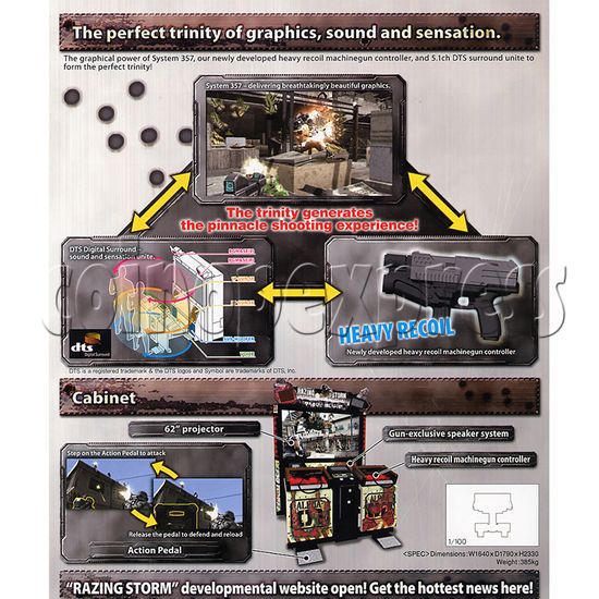 Razing Storm Gun Shooting Machine - introduction 1