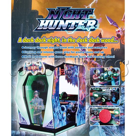 Night Hunter 4D Simulator Arcade Machine - catalogue