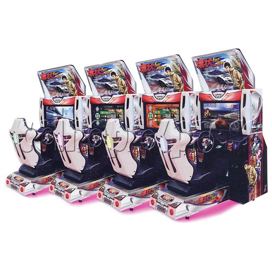 Fast Beat Loop Racer Arcade Video Racing Game Machine - power view