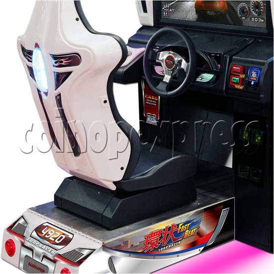 Fast Beat Loop Racer Arcade Video Racing Game Machine - console