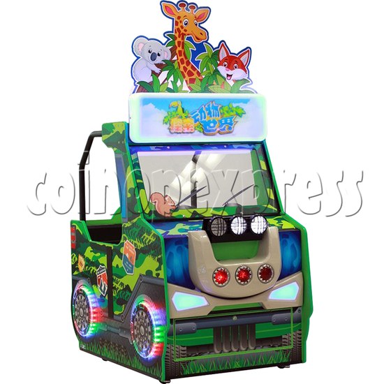 Zoo Explorer Jungle Theme Redemption Game Machine - front view