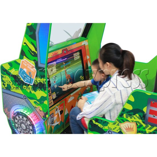 Zoo Explorer Jungle Theme Redemption Game Machine - play view