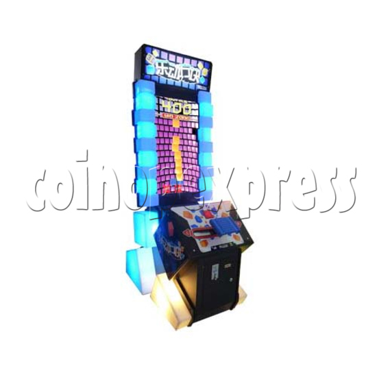 Tippin Blocks Video Ticket Redemption Machine - left view