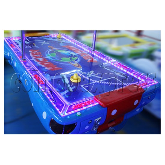 Universal Air Hockey Arcade Ticket Redemption Machine - side view