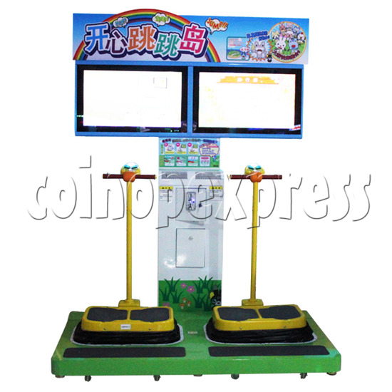 Happy Jumping Island Arcade Ticket Redemption Machine - front view