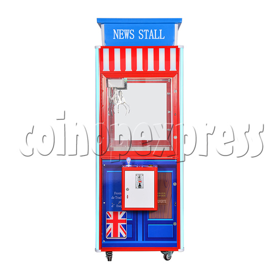 British Style Claw Crane Machine With Top - 1 Player