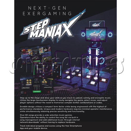 Step ManiaX Dancing Machine catalogue