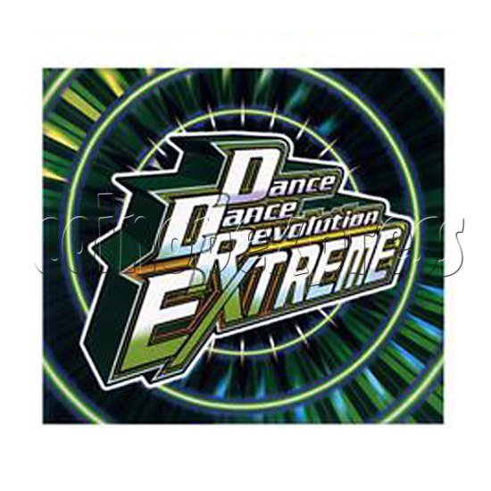 DDR Extreme Title Banner - front view