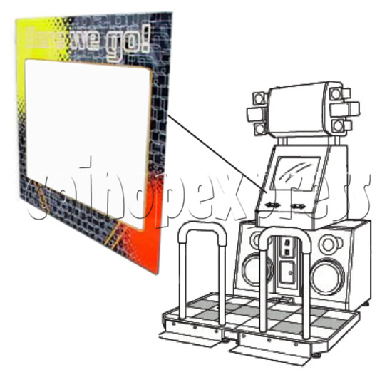 DDR Monitor for Glass Cover - installation