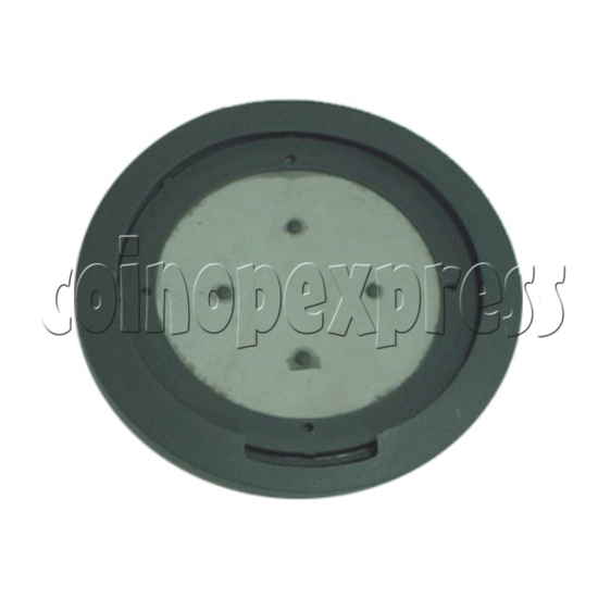 Round Rubber Pad Unit for Drum Machine - back view
