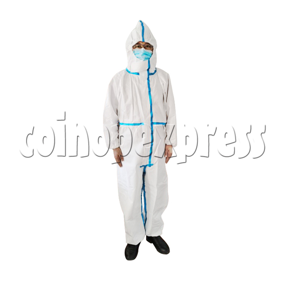 Medical Surgical Disposable Ant-Virus Anti-waterproof Protective Clothing II type sterile - front view