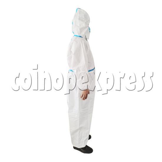Medical Surgical Disposable Ant-Virus Anti-waterproof Protective Clothing II type sterile - side view
