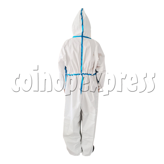 Medical Surgical Disposable Ant-Virus Anti-waterproof Protective Clothing II type sterile - back view