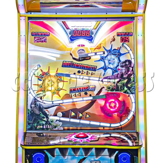 Dinosaur Diary Ticket Redemption Machine - playfield