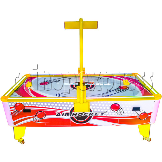 L Type Air Hockey Ticket Redemption Machine Large Version with Lighting Box - style 2 front view