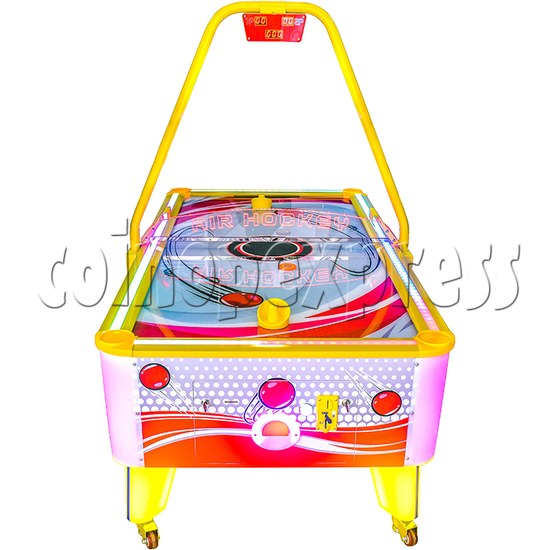 L Type Air Hockey Ticket Redemption Machine Large Version with Lighting Box - style 2 side view