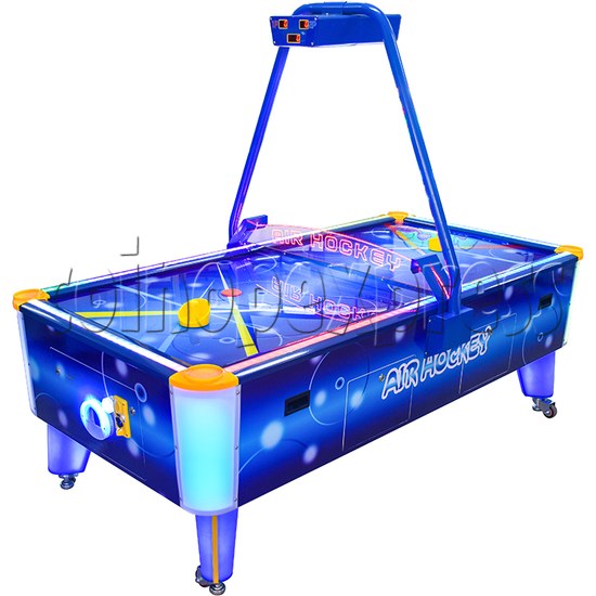 L Type Air Hockey Ticket Redemption Machine Large Version with Lighting Box - style 3 left view
