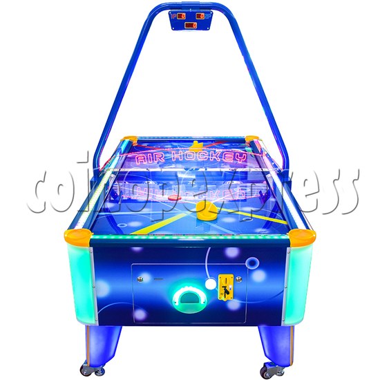 L Type Air Hockey Ticket Redemption Machine Large Version with Lighting Box - style 3 side view