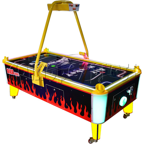 L Type Air Hockey Ticket Redemption Machine Large Version with Lighting Box - style 4 right view