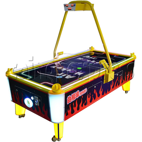 L Type Air Hockey Ticket Redemption Machine Large Version with Lighting Box - style 4 left view