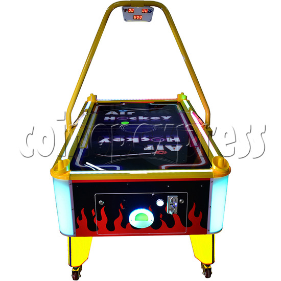 L Type Air Hockey Ticket Redemption Machine Large Version with Lighting Box - style 4 side view