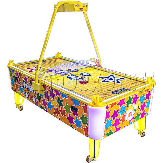 L Type Air Hockey Ticket Redemption Machine Large Version with Lighting Box - style 5 right view