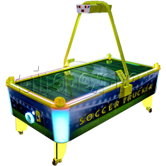 L Type Air Hockey Ticket Redemption Machine Large Version with Lighting Box - style 6 left view