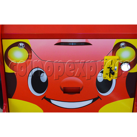 Baby Car Air Hockey Ticket Redemption Machine - front door