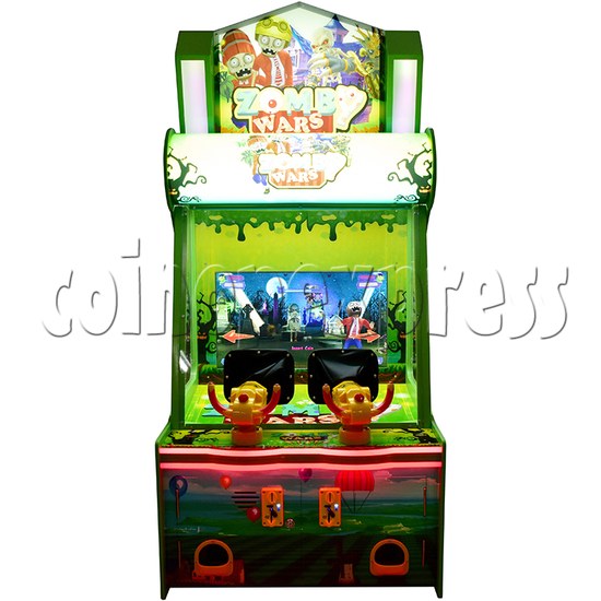 Zomby Wars 32inch Ball Shooting Machine III - front view