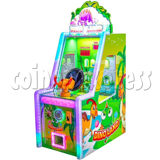 Dinosaur Paradise Ball Shooting Machine Single Version - style 1 right view