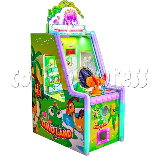 Dinosaur Paradise Ball Shooting Machine Single Version - style 1 left view