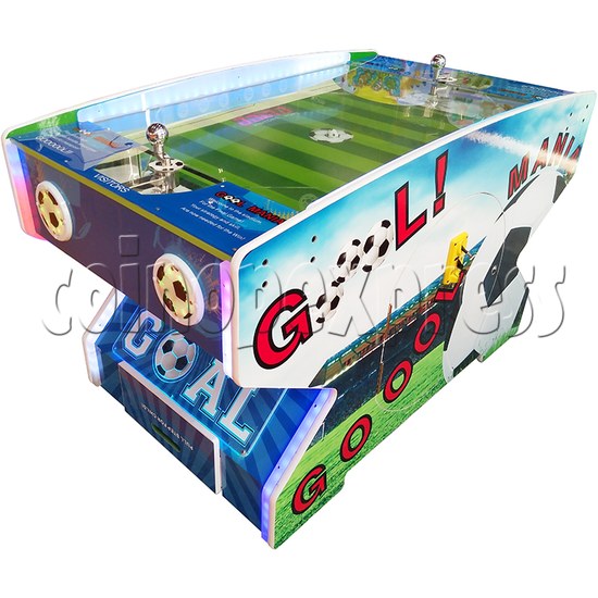 Goal Mania Soccer Table Game Machine - left view