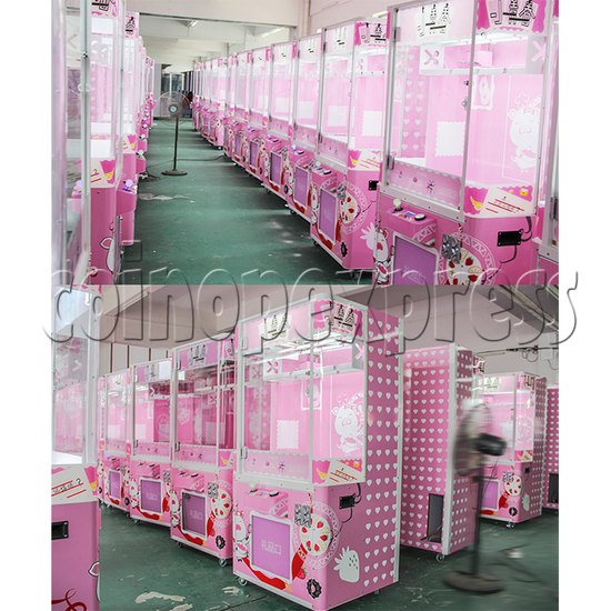 Pink Cutting Prize Machine - power view