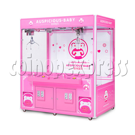 Auspicious Baby Doll Crane Machine - right view