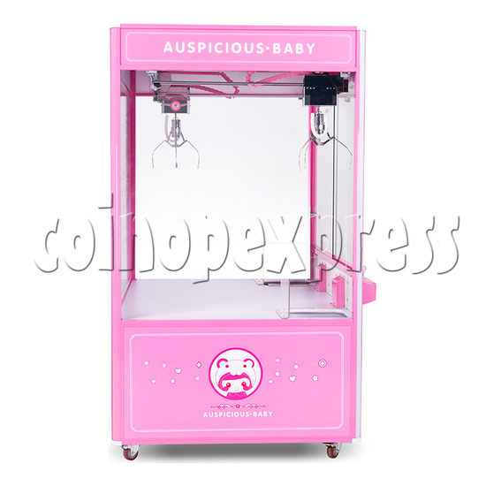 Auspicious Baby Doll Crane Machine - side view