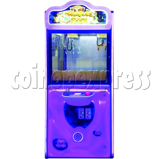 31 inch Double Claw Treasure Box Crane Machine - front view