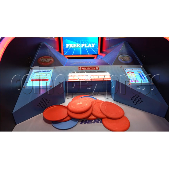 Disc It Ticket Redemption Machine - playfield