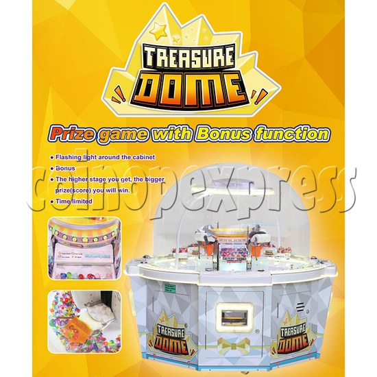 Treasure Dome Prize Machine - catalogue