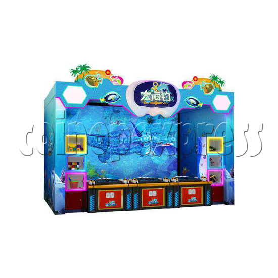 Deep Sea Fshing Machine 6 players - left view