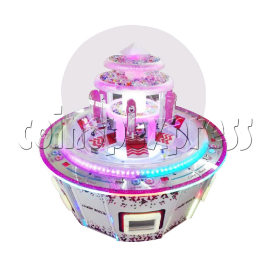 Candy world Prize Machine ( 6 players) - front view