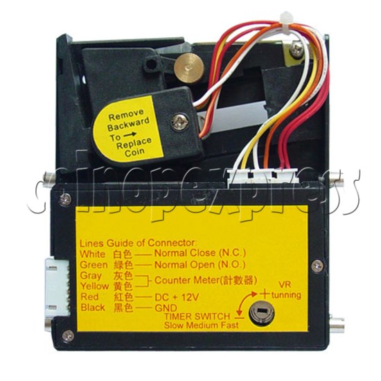 Electronic Drop Type Coin Acceptor - side view 2