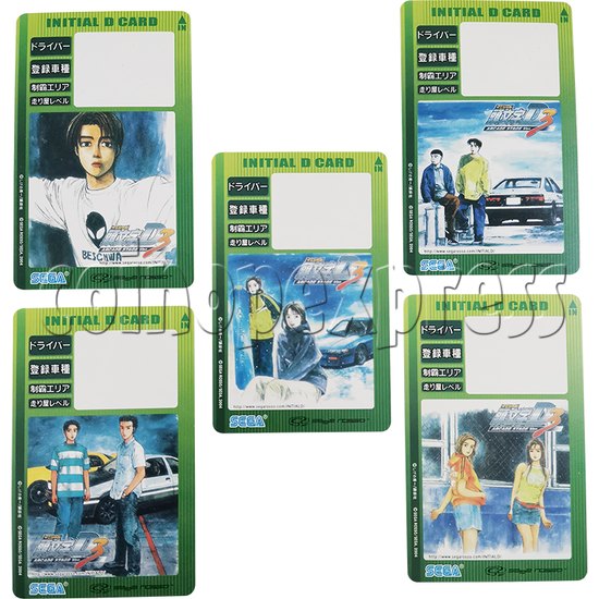 Memory Card for Initial D 1 / 2 / 3 - clone front view 2