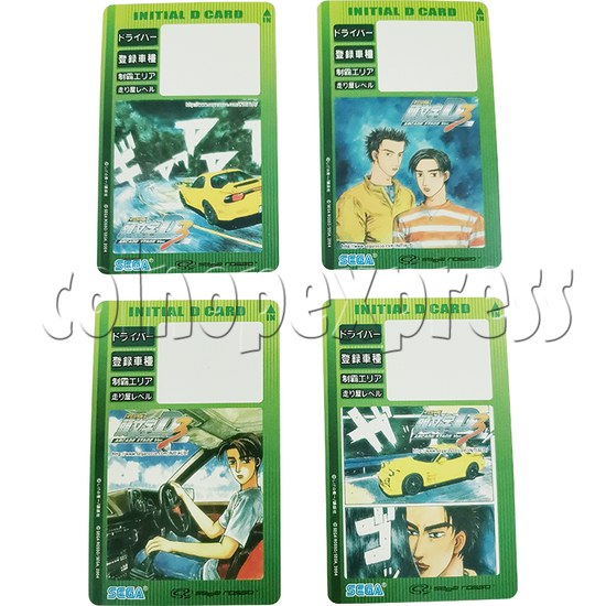 Memory Card for Initial D 1 / 2 / 3 - clone front view 3