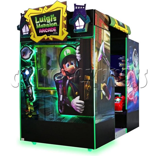 Luigi's Mansion Video Arcade Game Machine