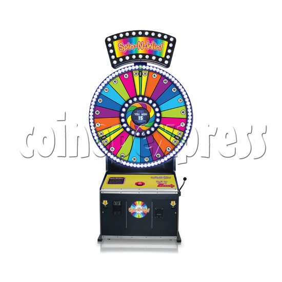 Spin N Win Ticket Redemption Machine