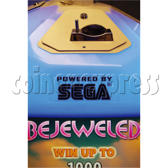 Bejeweled Redemption Arcade Machine coin entrance