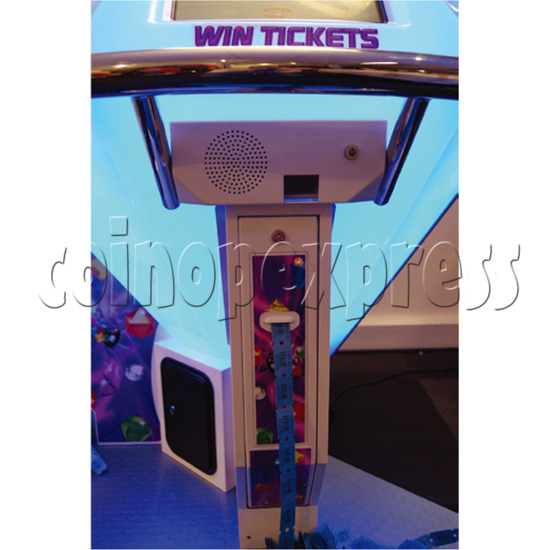 Bejeweled Redemption Arcade Machine ticket exit