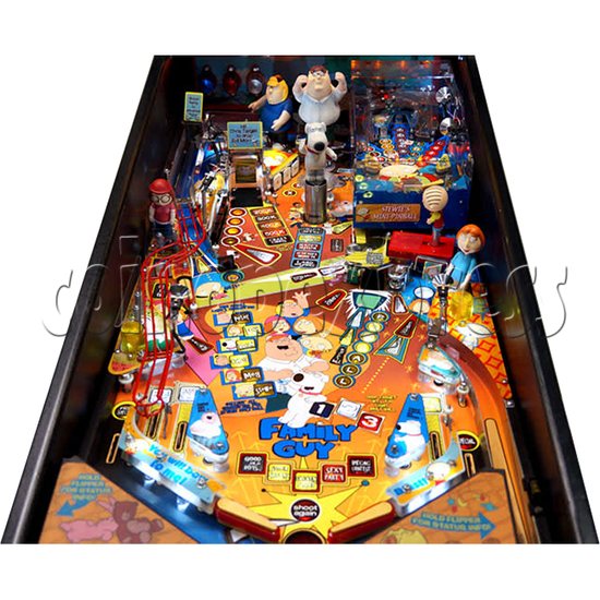 Family Guy Pinball Machine - playfield
