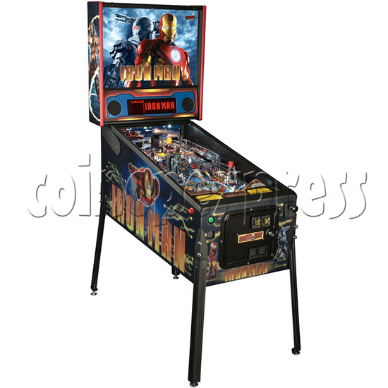 Iron Man Pinball Machine - left view