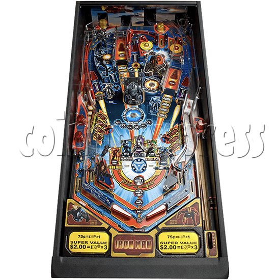 Iron Man Pinball Machine - playfield